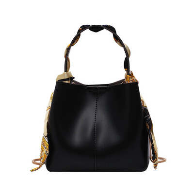

Tailored New Summer Shoulder Bag Bucket Bag Simple Handbag Fashion Scarf Mesenger Bag