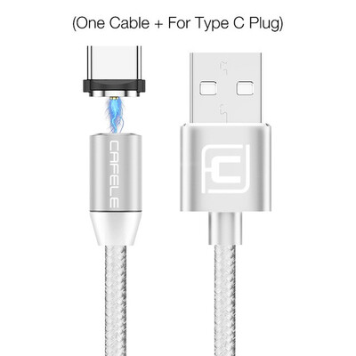 

100cm200cm LED Magnetic USB Cable Magnet Plug USB C Cable Micro USB Cable USB Cable for iPhone X 8 7 6 Plus 5S SE