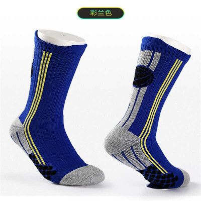 

SHUANGZUAN Basketball socks long tube non-slip male medium long section 14096