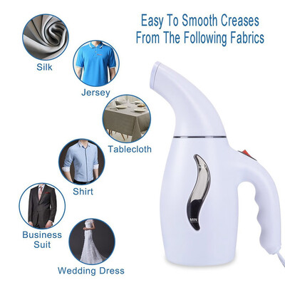 

Siaonvr Clothes Hand-held Steam Iron Steamer Easy To Carry Electrical Appliances