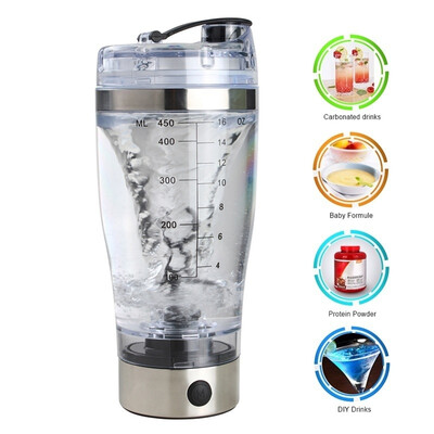 

450ml Shake Gym Protein Shaker Shakering Mixer Cup Bottle Drink Whisk Ball Drinkware