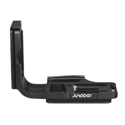 

Andoer  Shape QR Quick Release Plate Camera Bracket Aluminum Alloy for Nikon D800D800ED810