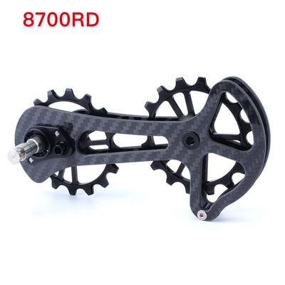 

Mountain Bike Road Pulley Wheel Guide Wheels Carbon Fiber Rear Derailleurs