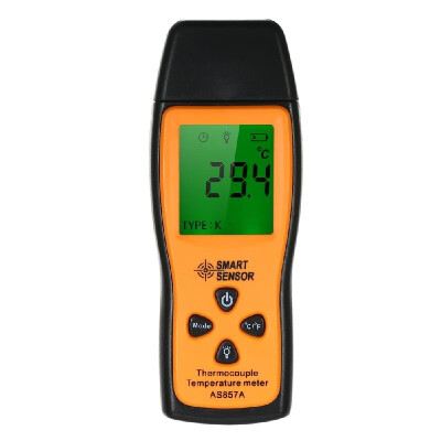 

SMART SENSOR Mini K-type Thermometer LCD Digital Handheld Temperature Meter with K Type Thermocouple Sensor -200～700℃-328～1292℉