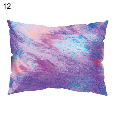 

Colorful Pigment Print Pillow Case Cushion Cover Removable Sofa Bed Cafe Decor