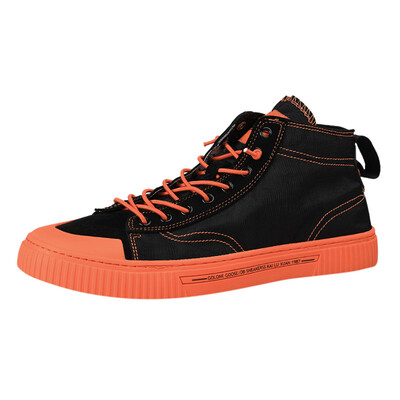 

mens lightweight sneakers Mens Retro High-Top Breathable Canvas Shoes Trend Solid Color Casual Shoes Zapatillas Deportivas