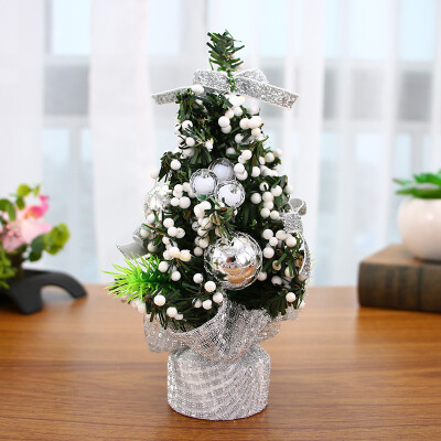 

20cm Christmas Tree Flowers Desk Table Decor Festival Party Ornaments Xmas Gift