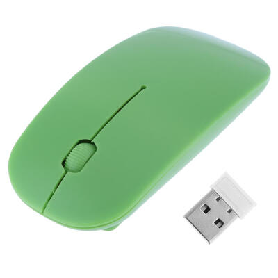 

24GHz 1000DPI Ultra-thin 3-Button Wireless Photoelectric Mouse