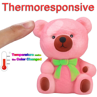 

Gotoamei Thermal Heat Induction Squishies Bear Slow Rising Scented Reliever Stress Toys