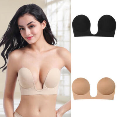 

Invisible Bra Silicone Push-Up Strapless Backless Self-Adhesive Gel Magic Stick