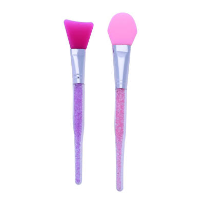 

2x Silicone Facial Body Mask Mud Mixing Skin Care Beauty Makeup Brush