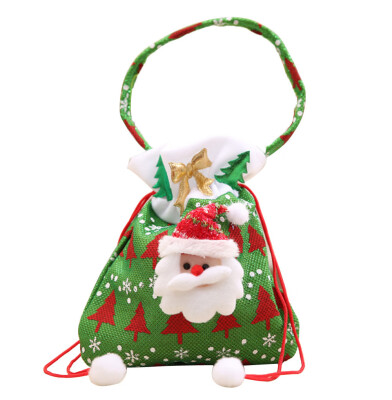 

Tailored Christmas Santa Snowman Decorative Gift Bag for Candy Stocking Filler