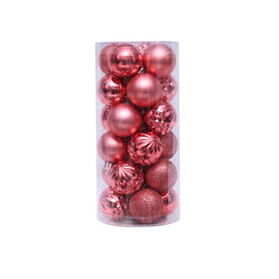 

24Pcs Christmas Tree Balls Hanger Baubles Xmas Tree Hanging Ornament Gifts Decor
