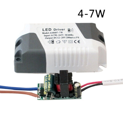 

〖Follure〗2PCS LED Driver 3W-24W Dimmable Ceilling Light Lamp Transformer Power Supply DIY