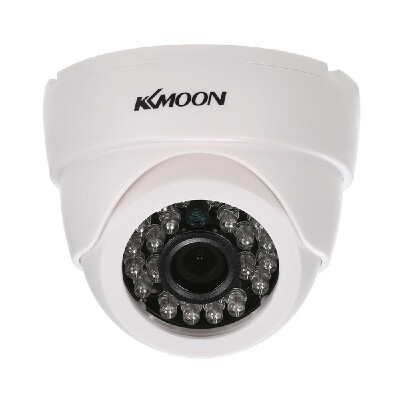 

KKmoon 1080P AHD Dome CCTV Analog Camera 36mm Lens 128 CMOS 20MP IR-CUT 24pcs IR LEDS Night Vision for Home Security PAL