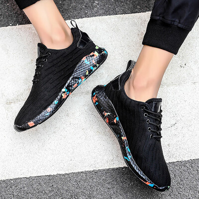 

Summer mens shoes mens sports&leisure running tide shoes Korean version of the trend of wild breathable mesh surface autumn