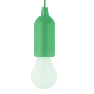 

Durable Retro Pull-Rope LED Hanging Light Bulb Battery Operated Lightweight for Camping Party Decoration