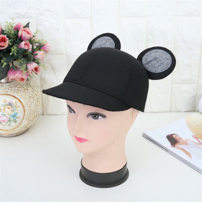 

Tailored Womens Warmer Wool Felt Outback Hat Cute Girls Cap Ear Design