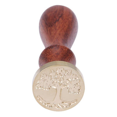 

Antique Cat Plant Sealing Wax Stamp Ancient Post Decorative Seal Stamp Gift