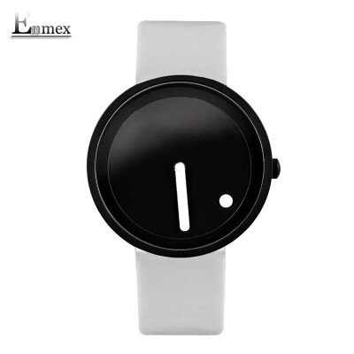 

Creative Design of Enmex Creative Design for Holiday Gift Translation Vertical Dot simple watch casual temperament tonal wristwatc