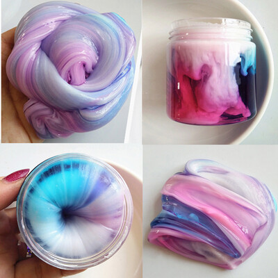 

〖Follure〗Beautiful Color Mixing Cloud Slime Putty Scented Stress Kids Clay Toy