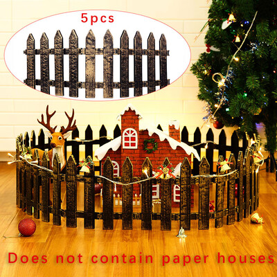 

Siaonvr Kerst Hotel Winkelcentrum Supermarkt Decoratie Plastic Decoratieve Hek