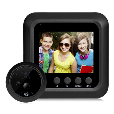

Q5 24 Peephole Viewer Camera Door Eye No Disturb Doorbell Door Bell Security Cam 20MP PIR Motion Detector