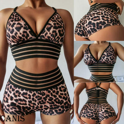 

Womens High Waist Bikini Set Swimwear Swimsuit Ladies Beachwear Bathing Suit