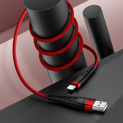 

USAMS U11 MICRO USB Type C Phone Weave Charging Cable 12m For Android Apple IPhone HTC Samsung-APPLE