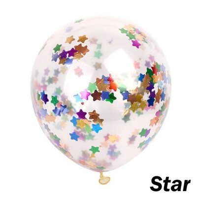 

5pcs 12inch Multicolor Confetti Balloon Party Wedding Decoration Christmas Balloons Decoration Birthday Balloon for Kids