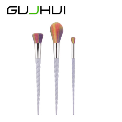 

〖Follure〗3PCS MINI Make Up Foundation Eyebrow Eyeliner Blush Cosmetic Concealer Brushe