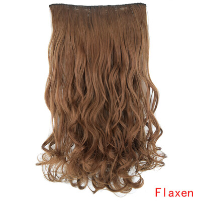 

Gobestart U-shaped Half Head Cover Whit 7 Clip Fashion In Hair ExtensionsCurly Pretty Wom