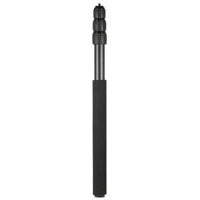 

Protable Compact Lightweight Extendable Mini 2in1 Zoom Microphone Boom Pole Camera Monopod Padded Handle Twist Lock 3 Sections