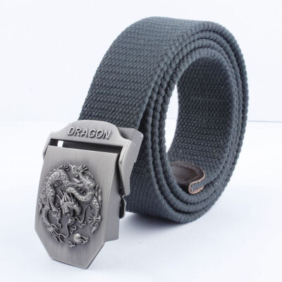 

Chinese style Men Belt Automatic buckle men casual dragon Belt Men thickening Canvas Belt Outdoor Men tidal current cowboys Belt