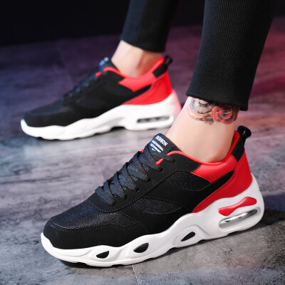 

Summer breathable increase male shoes Korean version of the trend of sports shoes mens casual students cushion shock running shoes