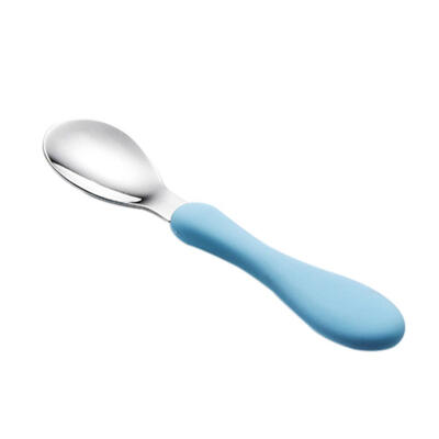 

304 Stainless Steel Cute Baby Tableware Dessert Children Spoon Fork Cutlery