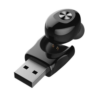 

XG12 Bluetooth 50 Headset Wireless HIFI Sound USB Charging Sport Earphone - Black