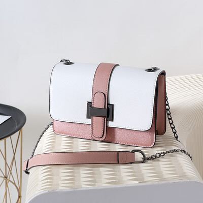 

Summer ins overheated single shoulder oblique Bag Lady 2019 Chaozhou Korean version Baita Chic chain bag