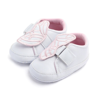 

Baby Shoes Girls First Walkers Newborn Baby Girl Shoes Soft Soled Non-slip Toddler Footwear Shoes PU Leather new