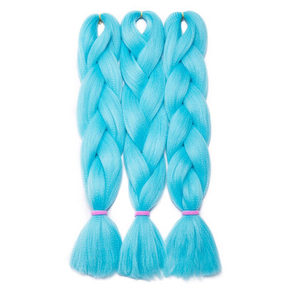 

3 Packs Braiding Hair Ombre for crochet Hair Weave with Synthetic&Twist Braiding Hair Extensions