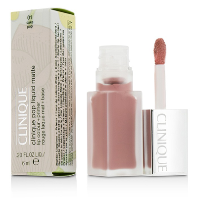 

CLINIQUE - Pop Liquid Matte Lip Colour Primer - 01 Cake Pop 6ml02oz