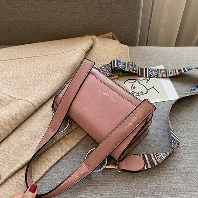 

Net red casual small bag early autumn new style 2019 simple small square bag retro single-shoulder bag bag
