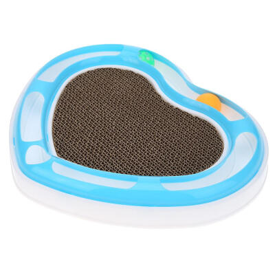 

Pet Dog Ball Heart-shaped Toys Funny Cat Grab Plate Interactive Chew Toys