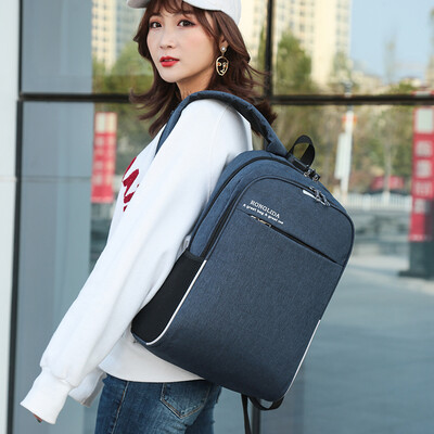 

Anti-theft business two-shoulder bag leisure college students bag girl 15 inch computer bag large-capacity mens backpack
