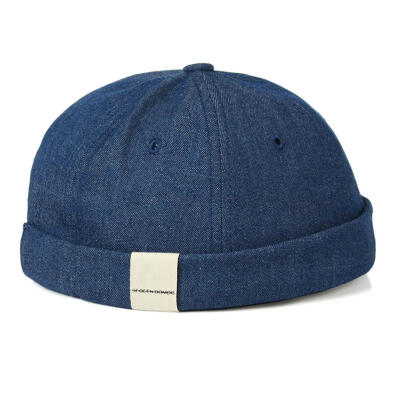 

Hip Hop Brimless Solid Color Skullcap Beanie Hat Unisex Cotton Sun Cap