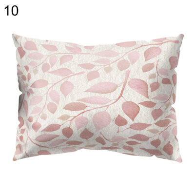 

Fashion Flower Plant Pillow Case Cushion Cover Sofa Bed Car Cafe Office Decor