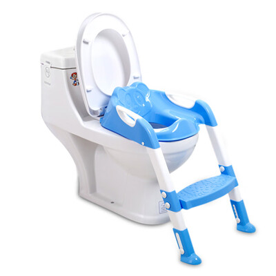 

Folding Baby Potty Training Toilet Chair with Adjustable Ladder