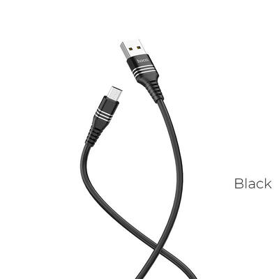 

Hao Cool U46Apple Three-ring Silicone Charging Data Line Micro Interface Type-C Charging Line 1 Meter Fast Charge-MICRO USB
