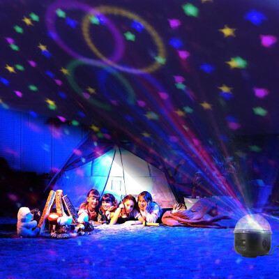 

Tailored Remote Control Crystal Magic Ball 10W 6 LED Stage Light Party Disco DJ Club KTV