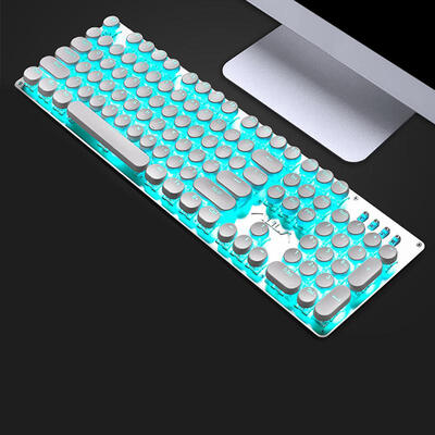 

Keyboard Changeable LED With Color Luminous Backlit Multimedia Ergonomic Gaming Keyboard And Mouse Set For Game Computer